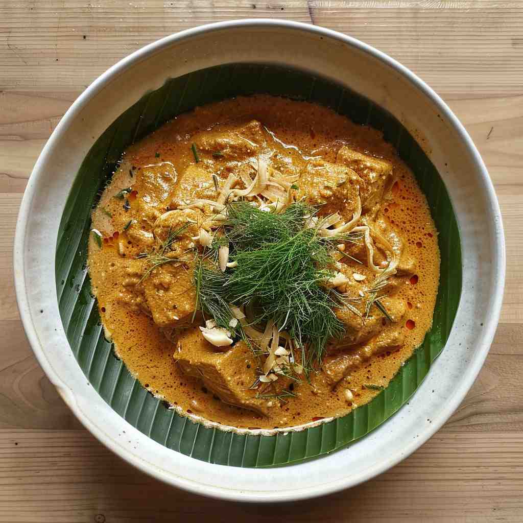 Image of Haw Mok (NE Thai style curry)